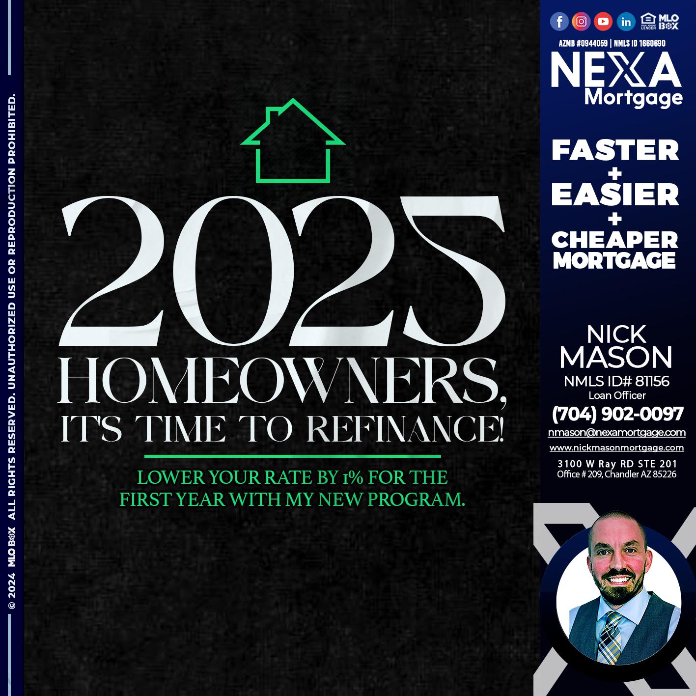 2025 HOMEOWNERSHIP - Nick Mason -Loan Officer