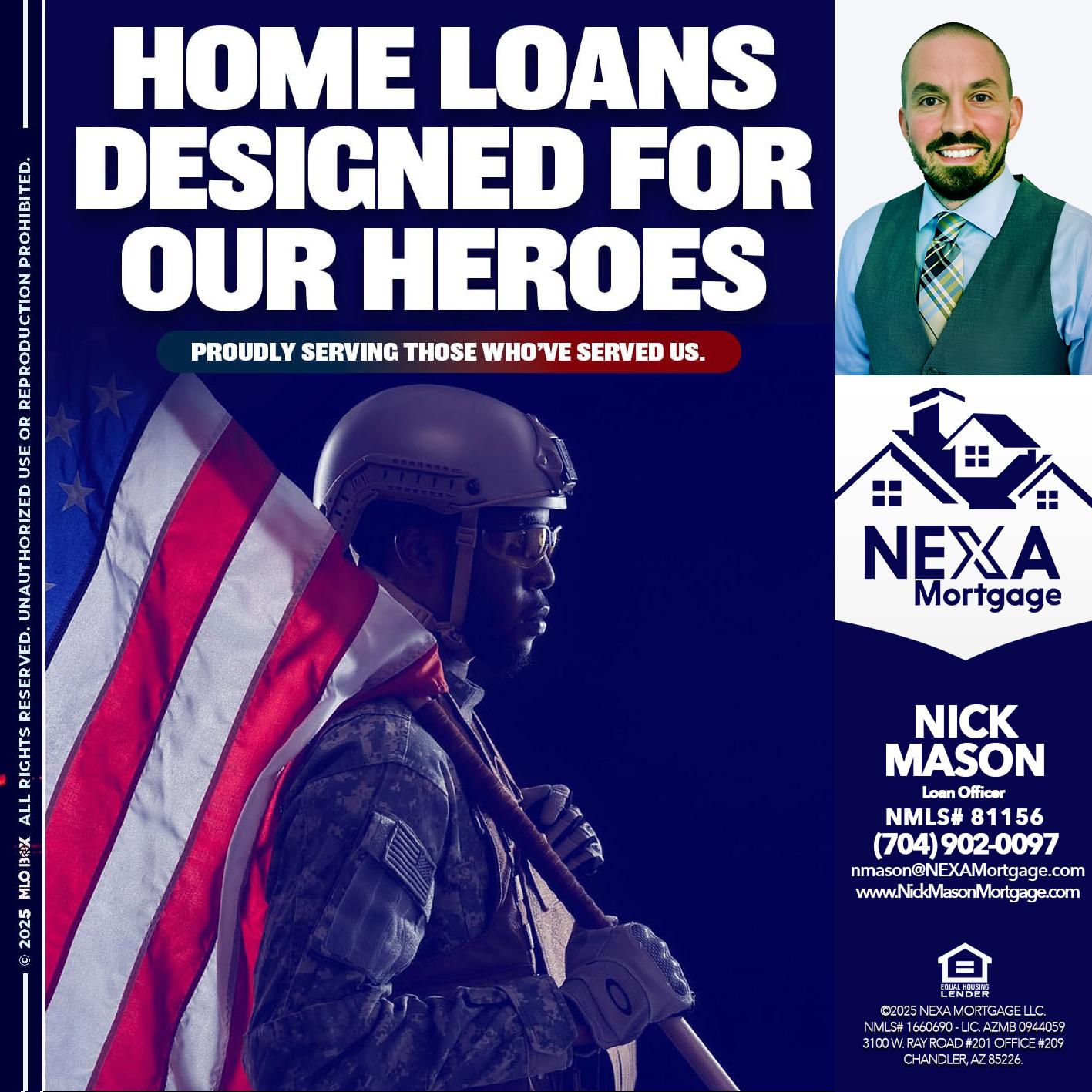 home loans - Nick Mason -Loan Officer