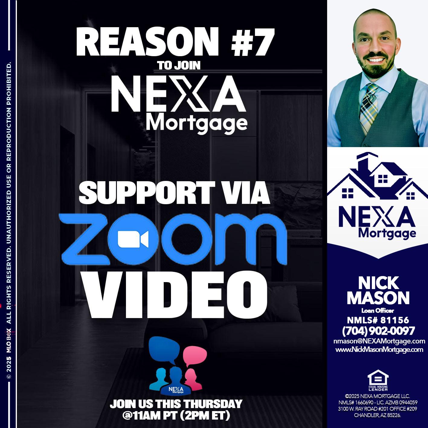 REASON 7 - Nick Mason -Loan Officer