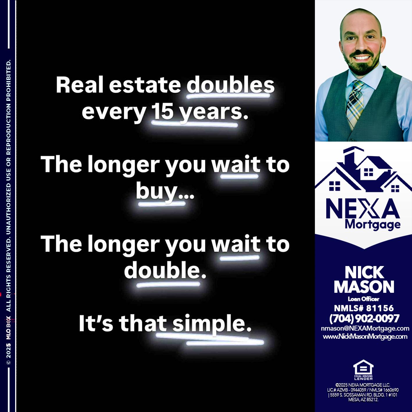 REAL ESTATE - Nick Mason -Loan Officer