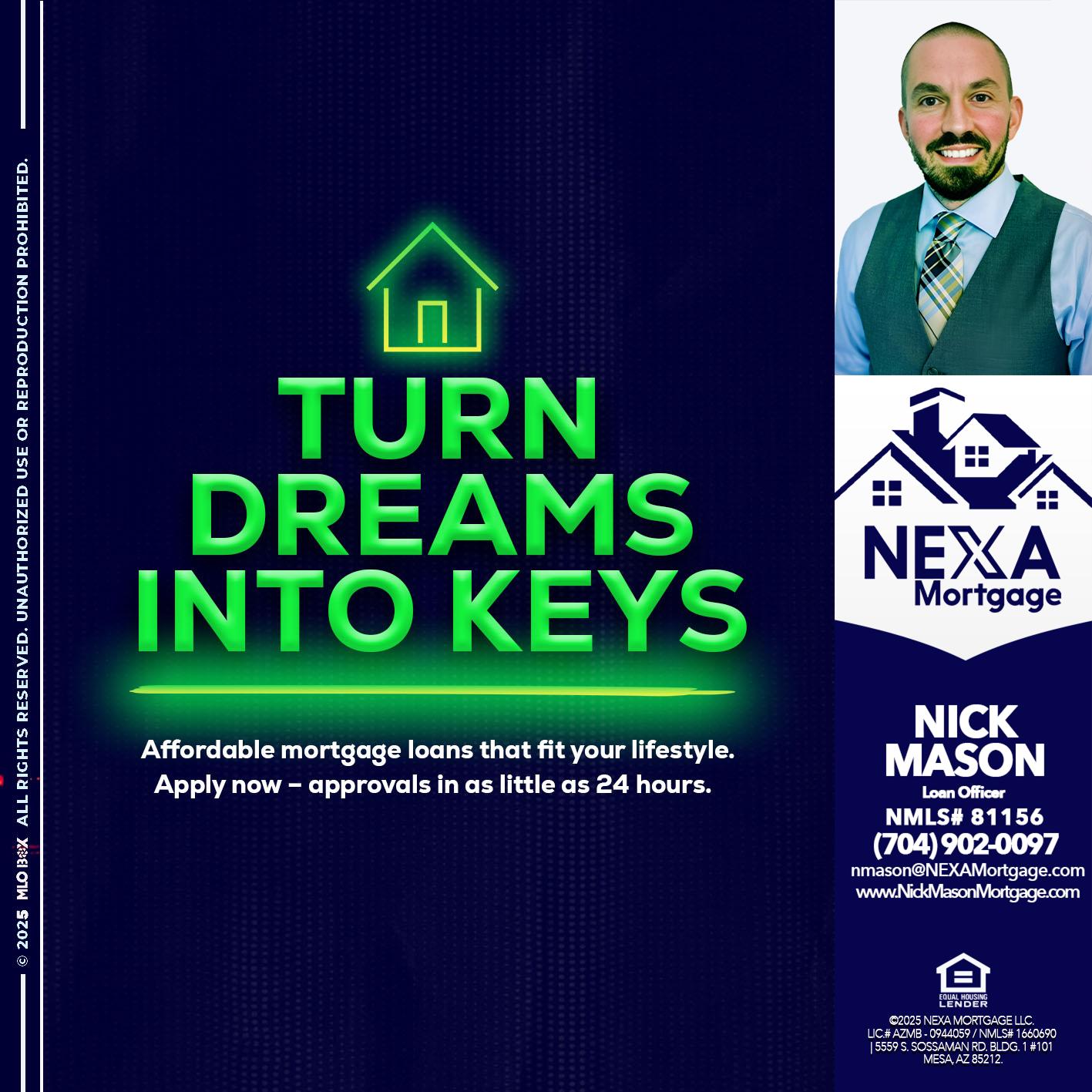 turn dreams - Nick Mason -Loan Officer