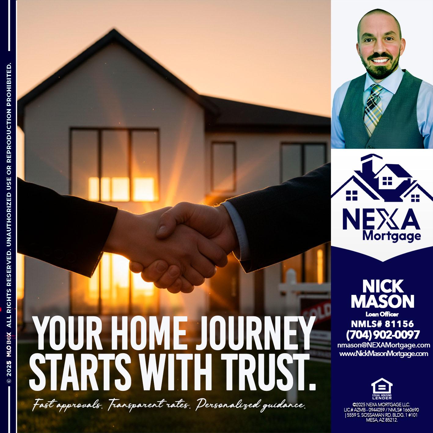 your home - Nick Mason -Loan Officer