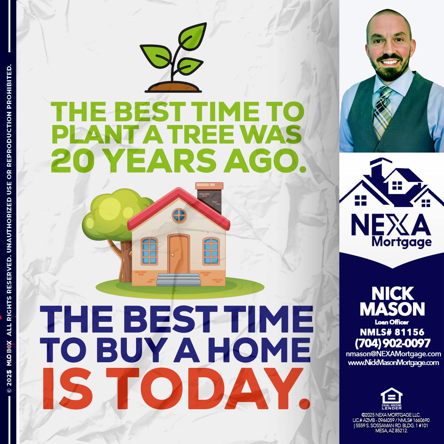 BEST TIME TO - Nick Mason -Loan Officer