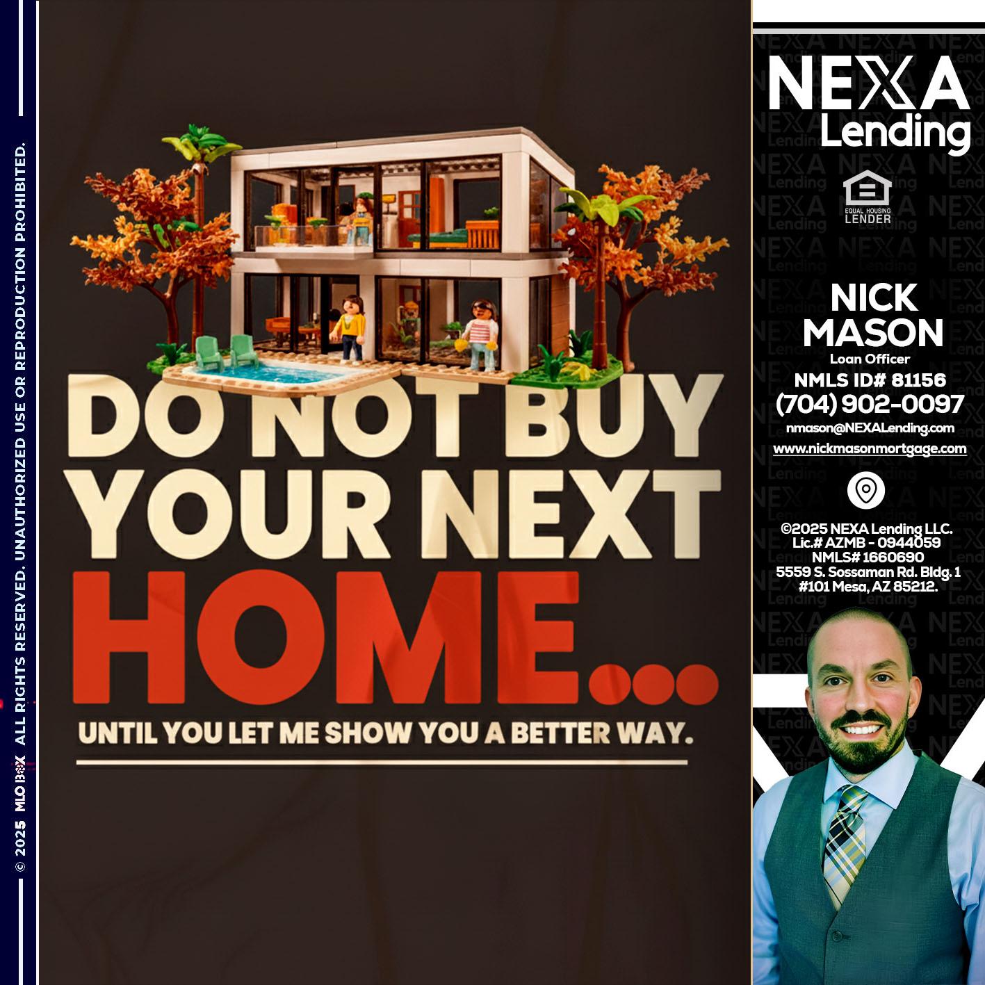 DO NOT BUY - Nick Mason -Loan Officer