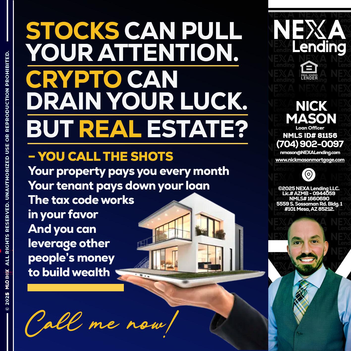 STOCK YOUR - Nick Mason -Loan Officer