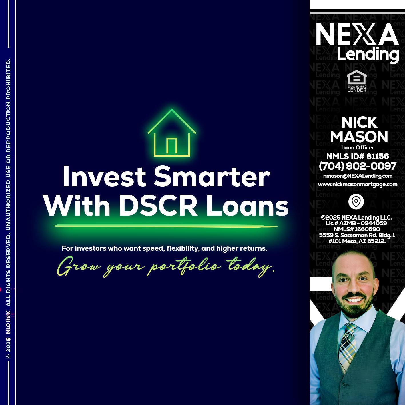 DSCR - Nick Mason -Loan Officer