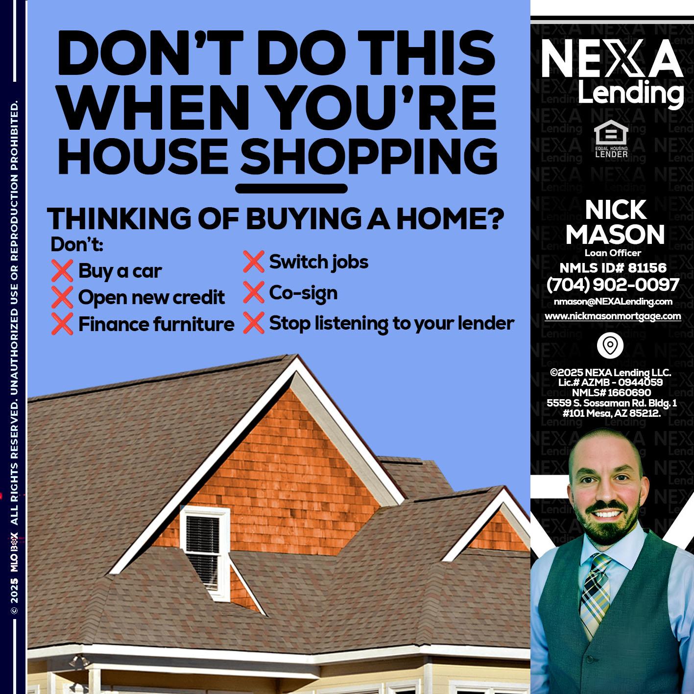 DONT DO THIS - Nick Mason -Loan Officer