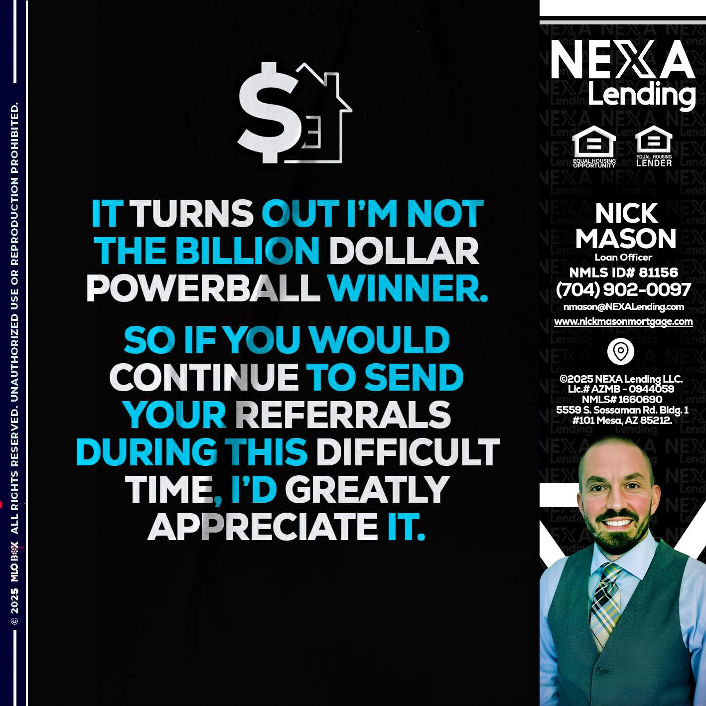 IT TURNS - Nick Mason -Loan Officer