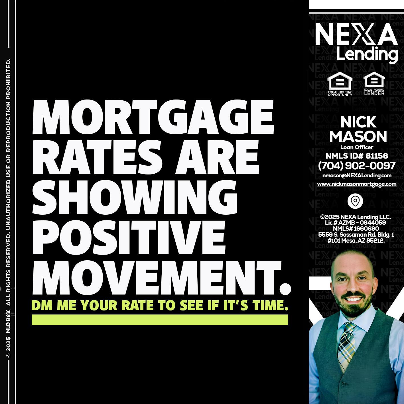 MORTGAGE - Nick Mason -Loan Officer