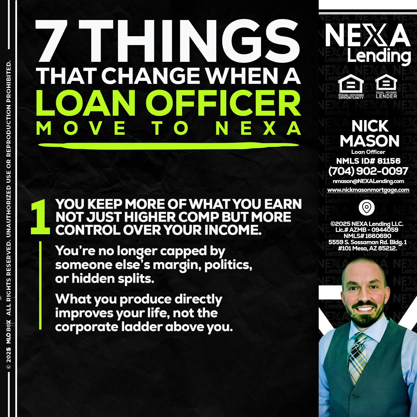 7 THINGS (1) - Nick Mason -Loan Officer