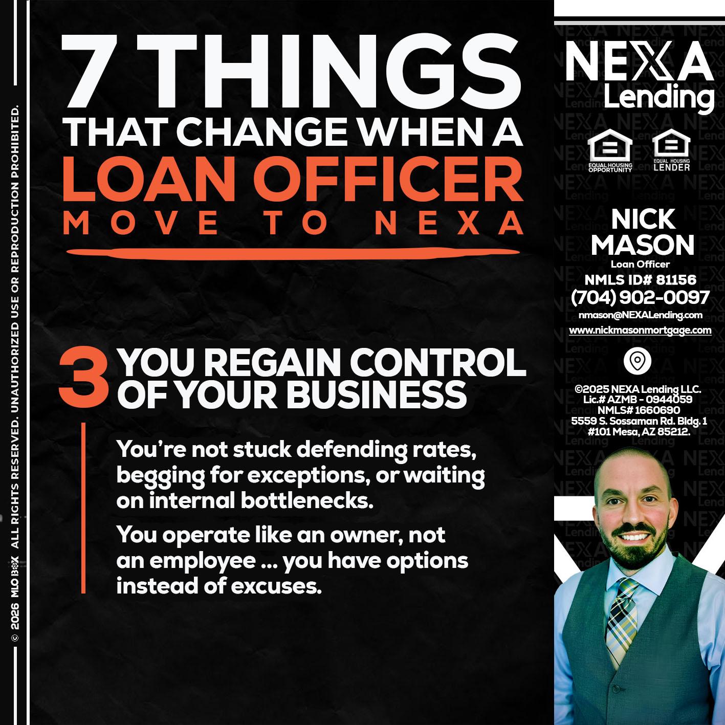 7 things (3) - Nick Mason -Loan Officer