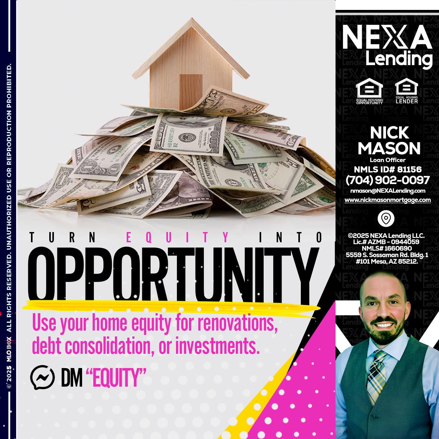 opportunity - Nick Mason -Loan Officer