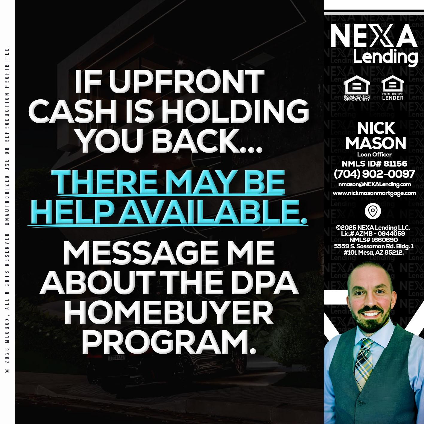 IF UPFRONT - Nick Mason -Loan Officer