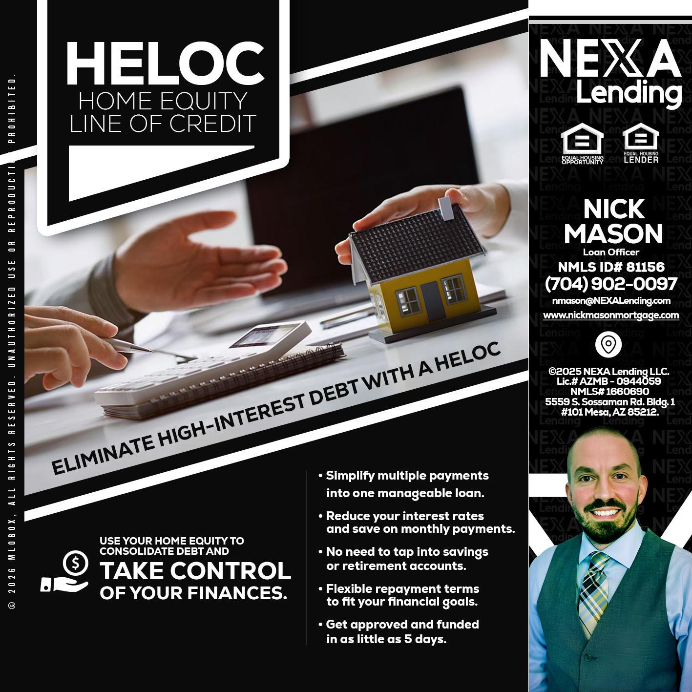 HELOC - Nick Mason -Loan Officer