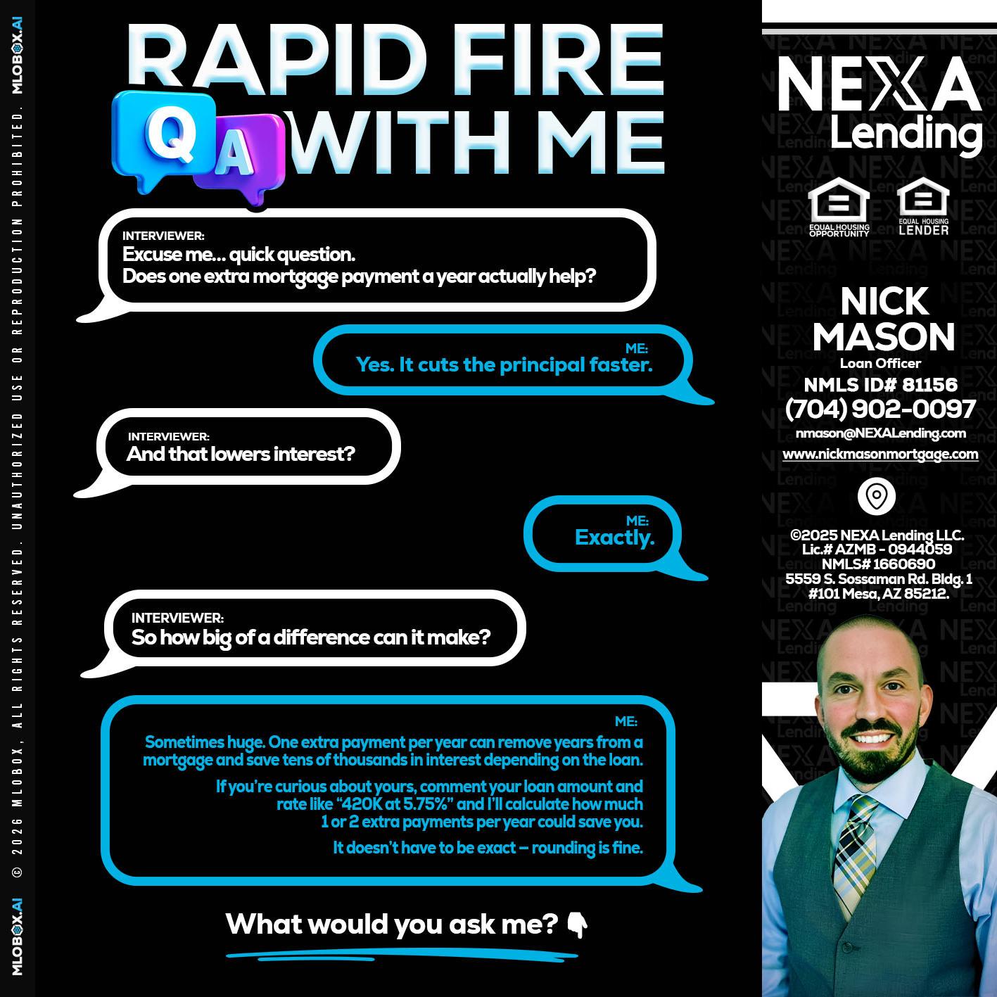 RAPID Q&A - Nick Mason -Loan Officer