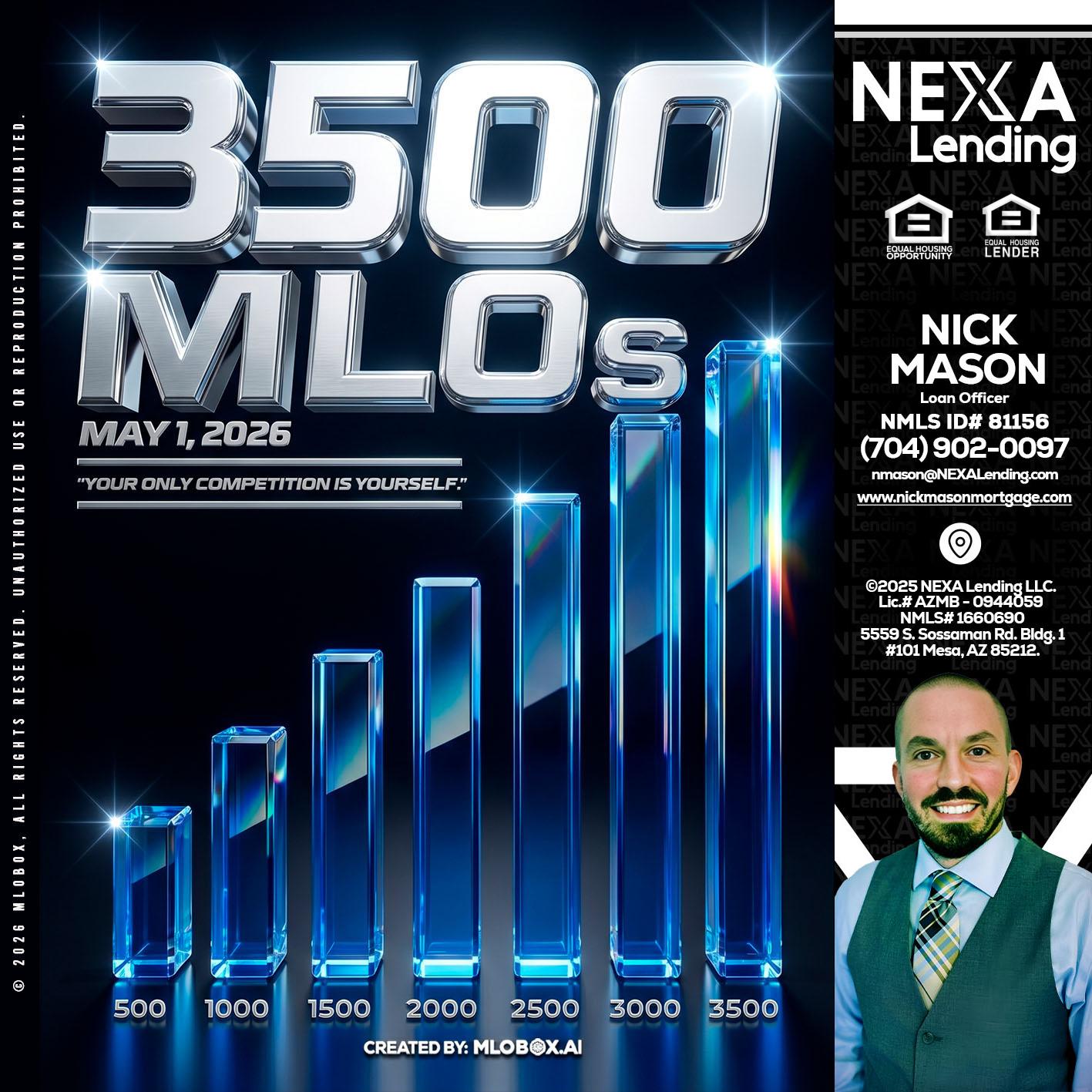 3500 MLOs - Nick Mason -Loan Officer