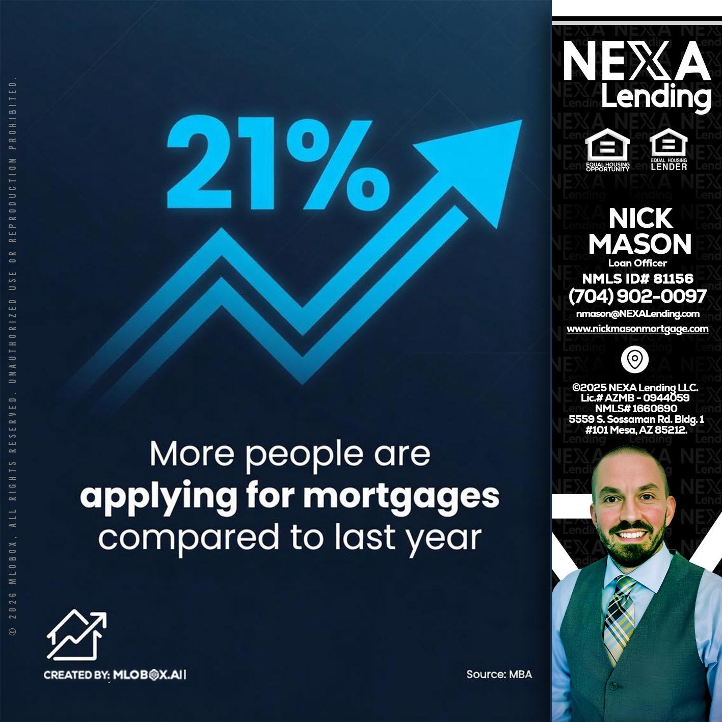 21% - Nick Mason -Loan Officer