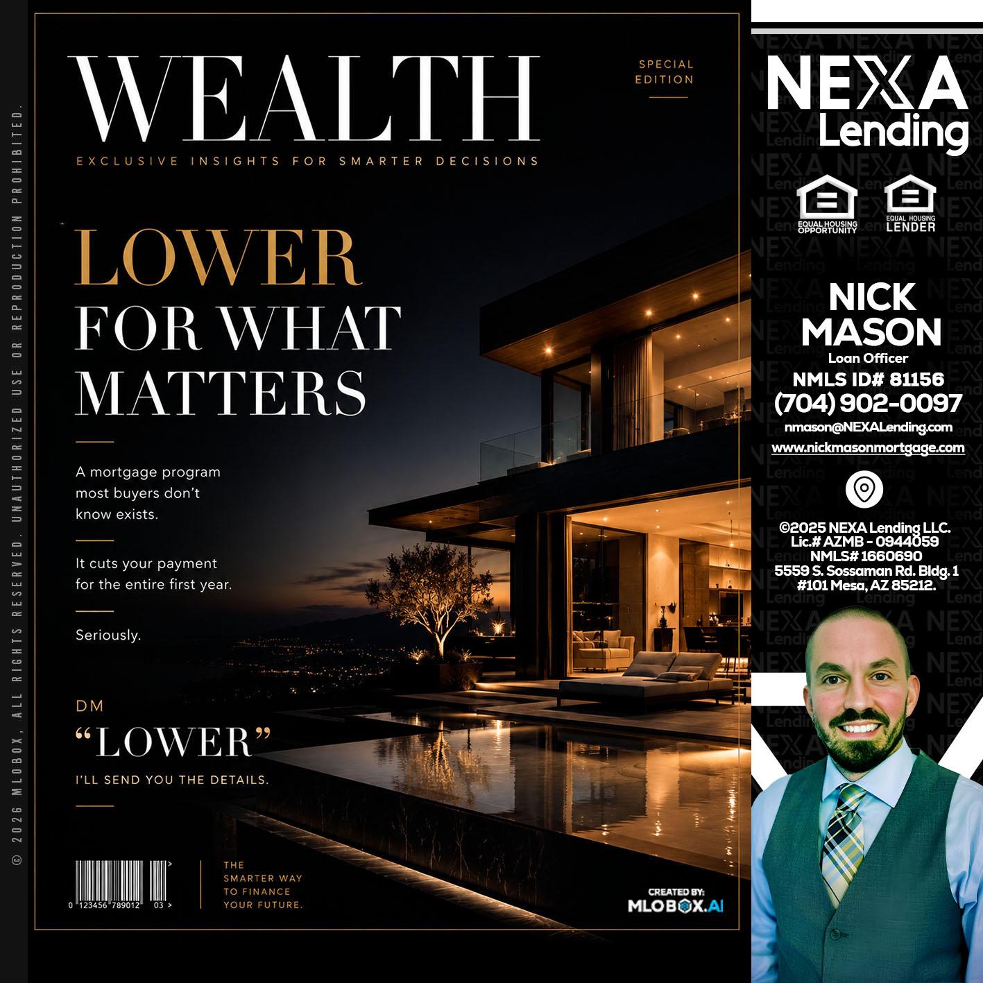 WEALTH - Nick Mason -Loan Officer