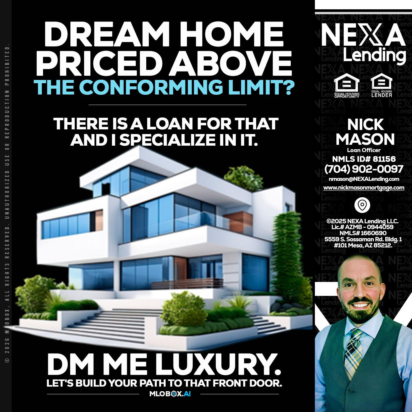 DREAM HOME - Nick Mason -Loan Officer