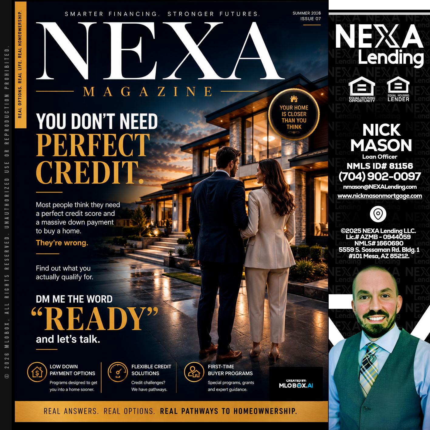 NEXA MAGAZINE - Nick Mason -Loan Officer