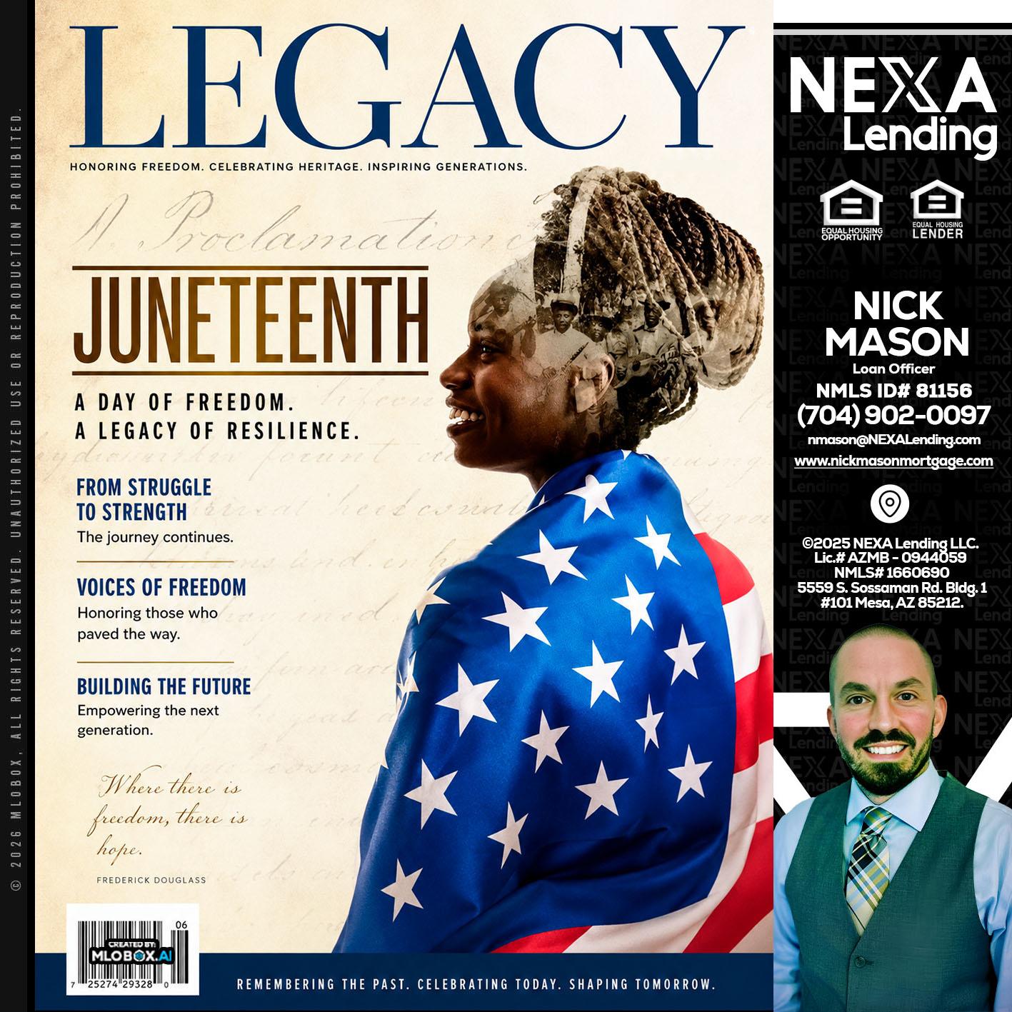 LEGACY - Nick Mason -Loan Officer