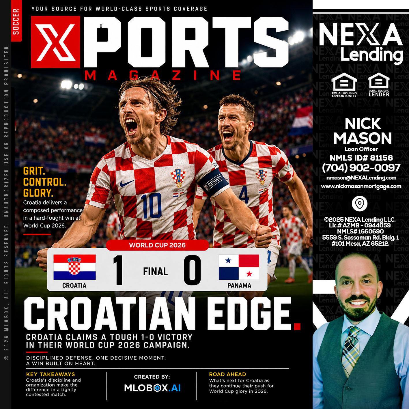 CROATIA 1-0 PANAMA - Nick Mason -Loan Officer