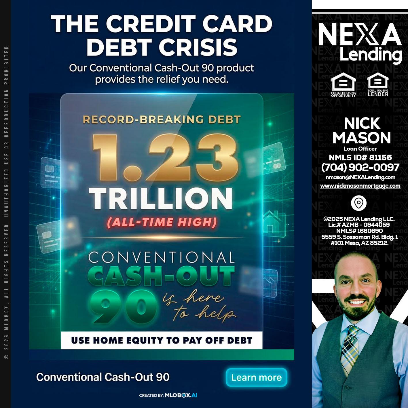 THE CREDIT CARD - Nick Mason -Loan Officer