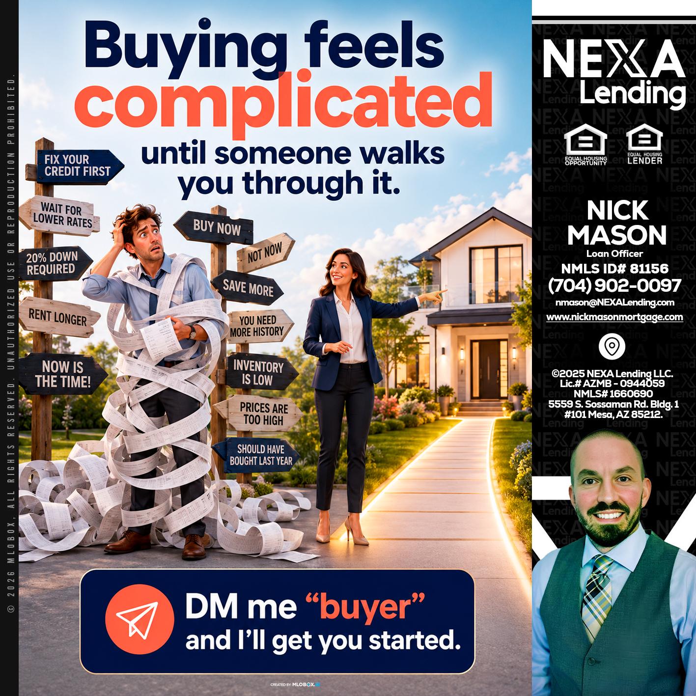 buying feels - Nick Mason -Loan Officer